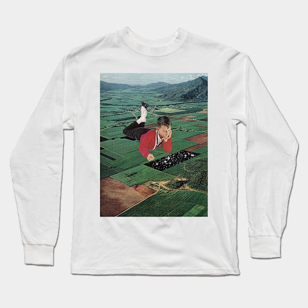 Stargazing Long Sleeve T-Shirt by Lerson Pannawit